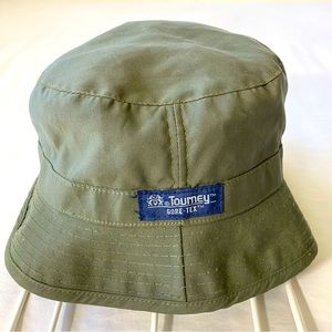 Tourney Gore-Tex Bucket Hat Olive Green Boonie Hat Camping Hiking Outdoors Golf